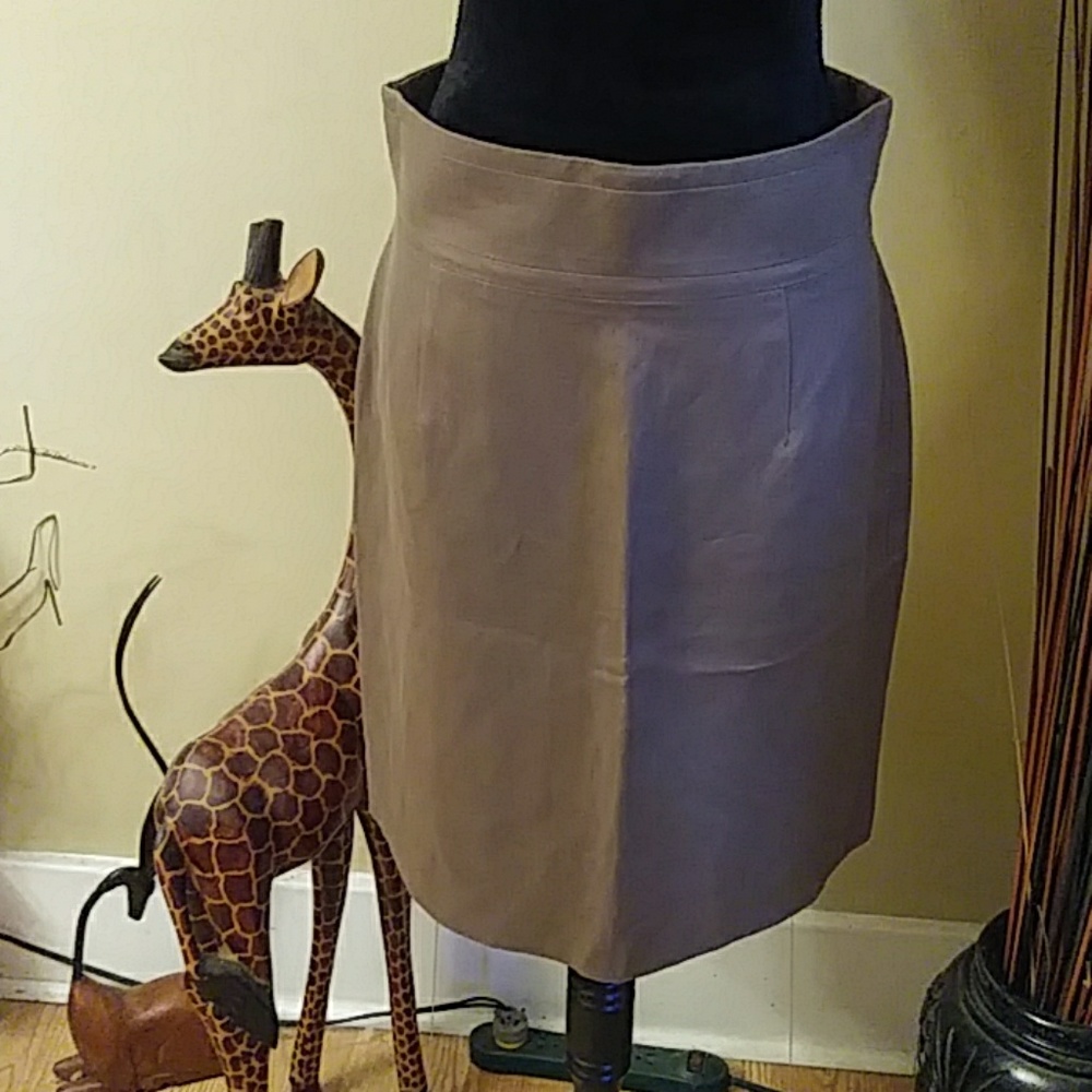 Antoni Melani Taupe Skirt Sz 8